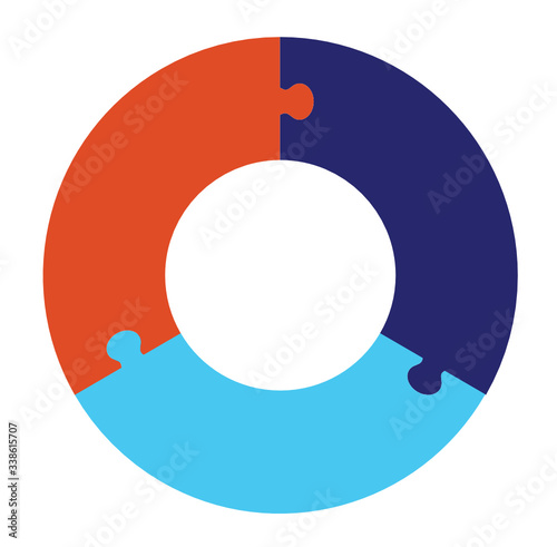 Three Part Circle Puzzle