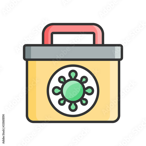 Medicine Box Vector Icon