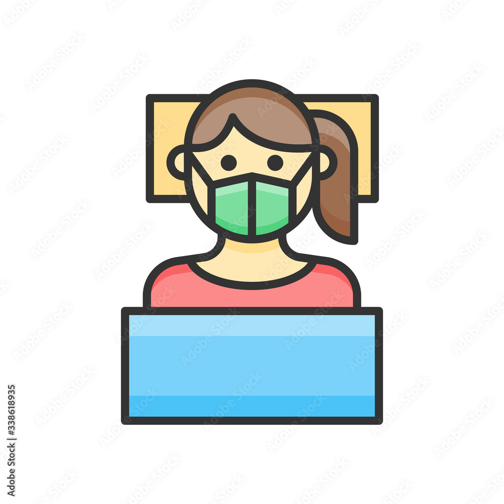 Rest Home Vector Icon