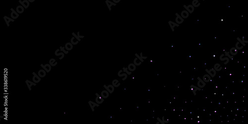 Purple glitter star confetti little spark violet