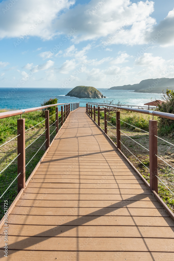 Beautiful view of Praia do Leao at Fernando de Noronha Marine National Park, a Unesco World Heritage site, Pernambuco, Brazil Beautiful view of Praia do Leao at Fernando de Noronha Marine National Park, a Unesco World Heritage site, Pernambuco, Brazil