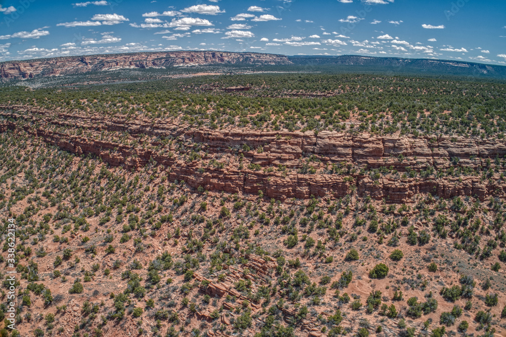 Obraz premium The Zuni Reservation is in New Mexico on the Arizona Border