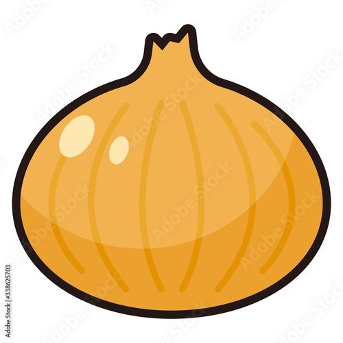 タマネギのアイコン -vector icon Onion