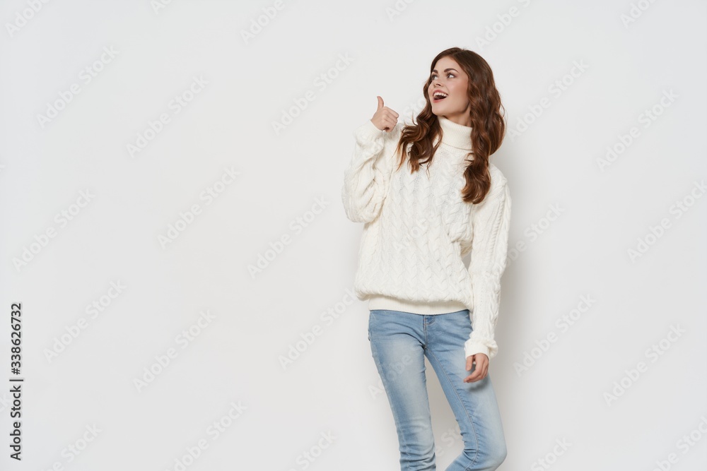 portrait of a young woman