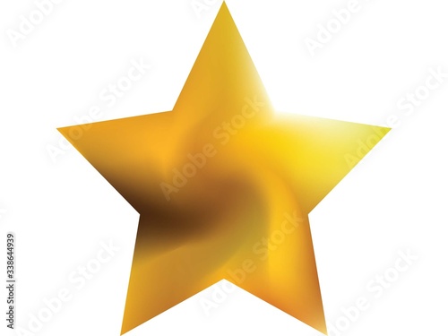 Modern background in the form of pentagram.