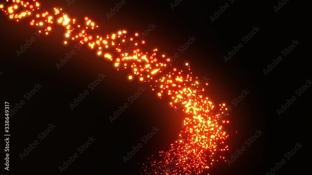 4K Flight of gold bokeh particles. Magical shimmering light. Merry Christmas golden intro template. 4K Flight of gold bokeh particles. Magical shimmering light. Merry Christmas golden intro template.