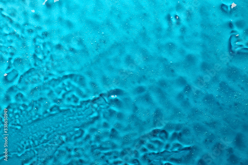 Texture of shower gel as background