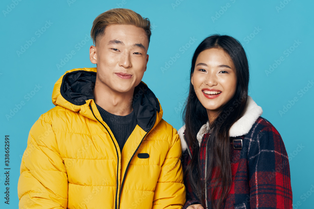 portrait of a young couple portrait of a young couple