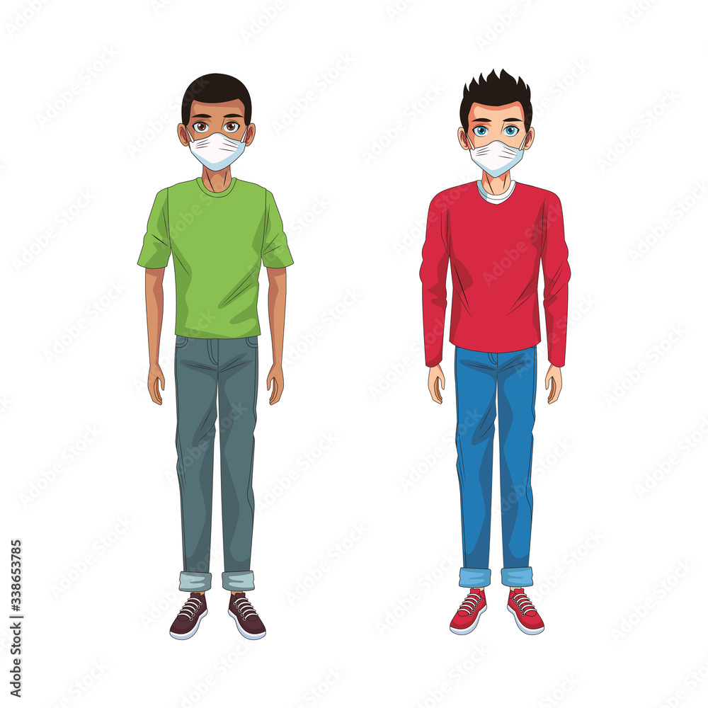 interracial men using face masks characters interracial men using face masks characters