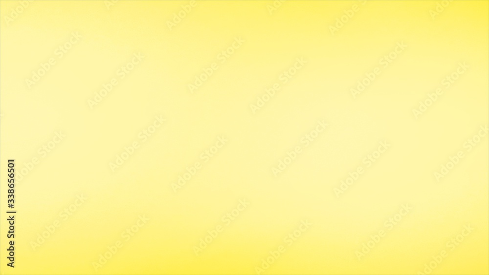 Soft colors yellow background. 3d rendering
