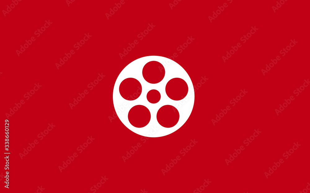 Record Movie Film Icon or Logo Design Template Record Movie Film Icon or Logo Design Template