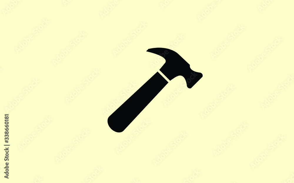 Hammer icon, Repair maintenance Tool Vector Hammer icon, Repair maintenance Tool Vector