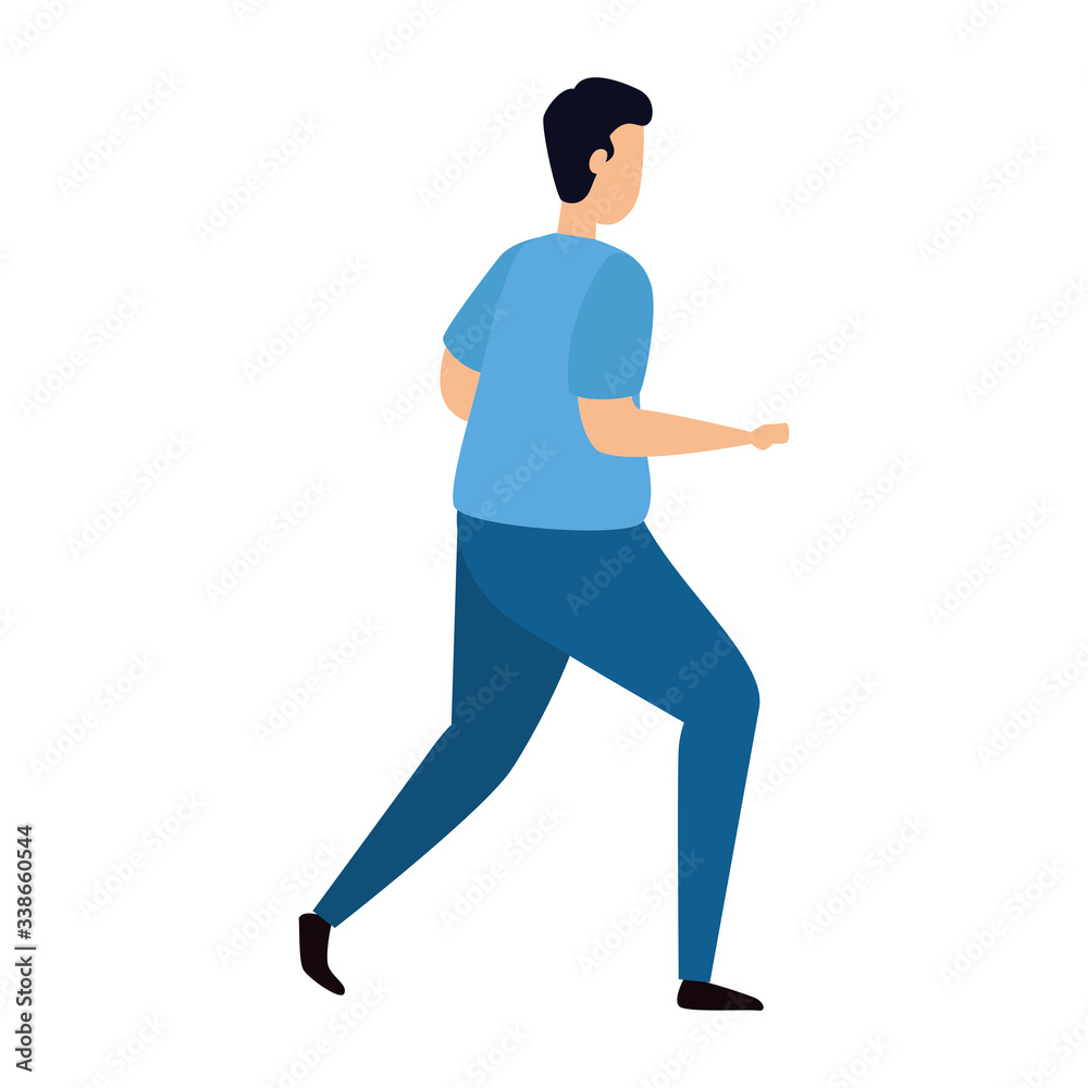 young man avatar character icon vector illustration design young man avatar character icon vector illustration design