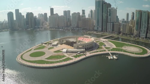 United Arab Emirates sharjah is most popular place for holiday and seaside, streets general views