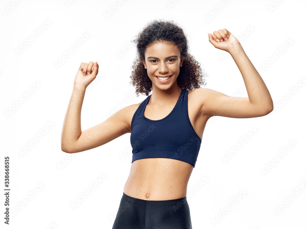 athletic woman exercise workout motivation