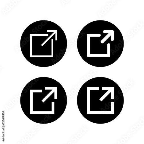 Free Download Link icons set. Link vector icon. External link symbol vector icon. Hyperlink symbol - GFXLoad