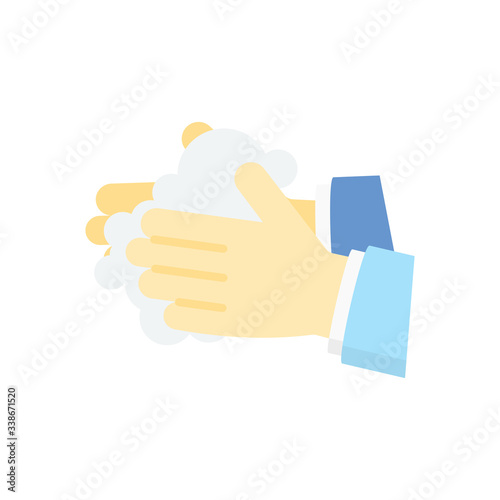 Wash Hands Vector Icon