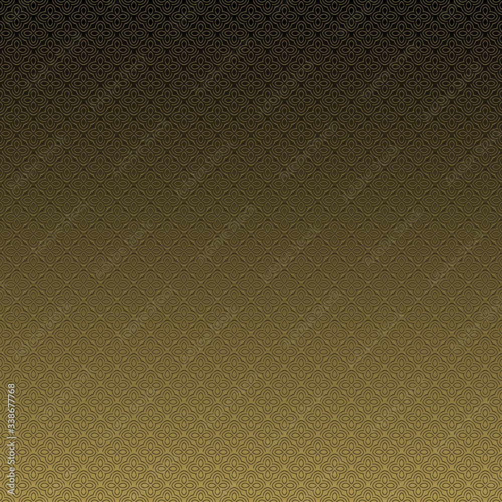Gold pattern illustration, bas-relief effect with repeated geometric shapes covering the background. Design for motifs, web, wallpaper, digital graphics and artistic decorations. Gold pattern illustration, bas-relief effect with repeated geometric shapes covering the background. Design for motifs, web, wallpaper, digital graphics and artistic decorations.