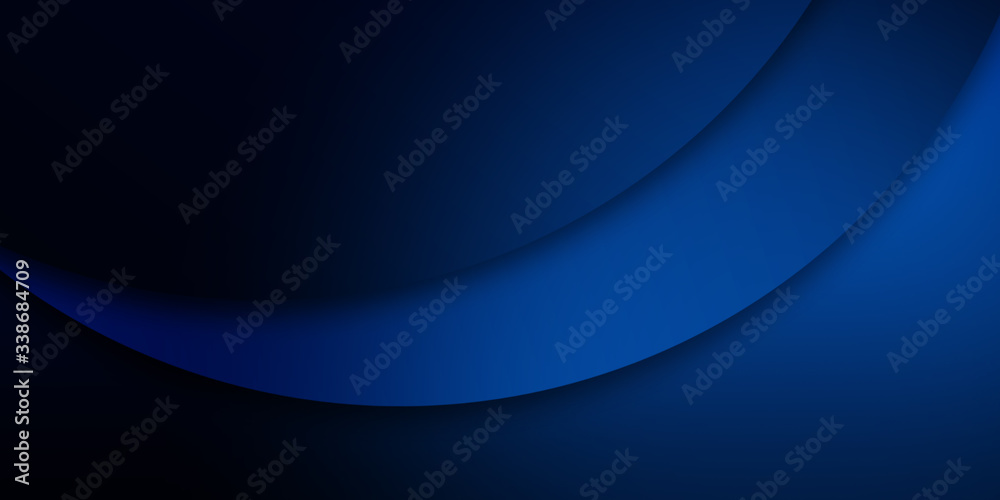 Obraz premium Wave liquid style lines with shadows and light on gradient background. Trendy simple fluid color gradient abstract background with dynamic straight shadow line effect