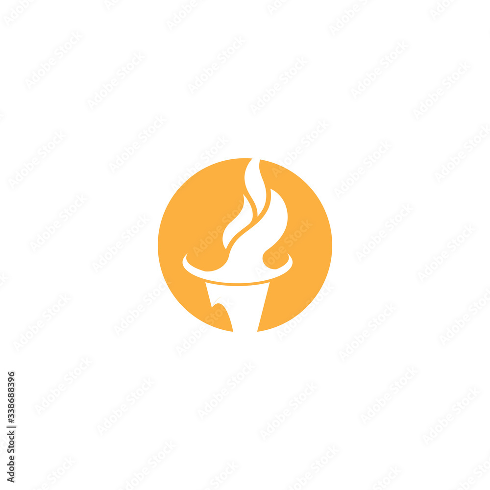 Torch Logo Template vector symbol Torch Logo Template vector symbol