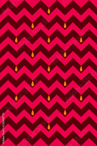 Seamless pattern, zigzag, natural ornament. Children's textiles, natural pattern. Modern style in design, wallpaper, decor elements, children's clothing , soft and colorful images