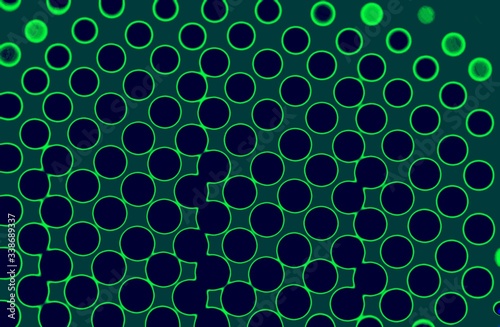 abstract green and black background