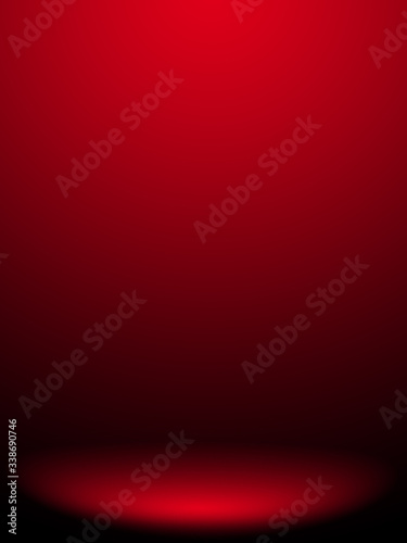 Black and red background. Abstract red background, can be used for valentines or Christmas design layout, studio, web template, room and report with smooth gradient color.