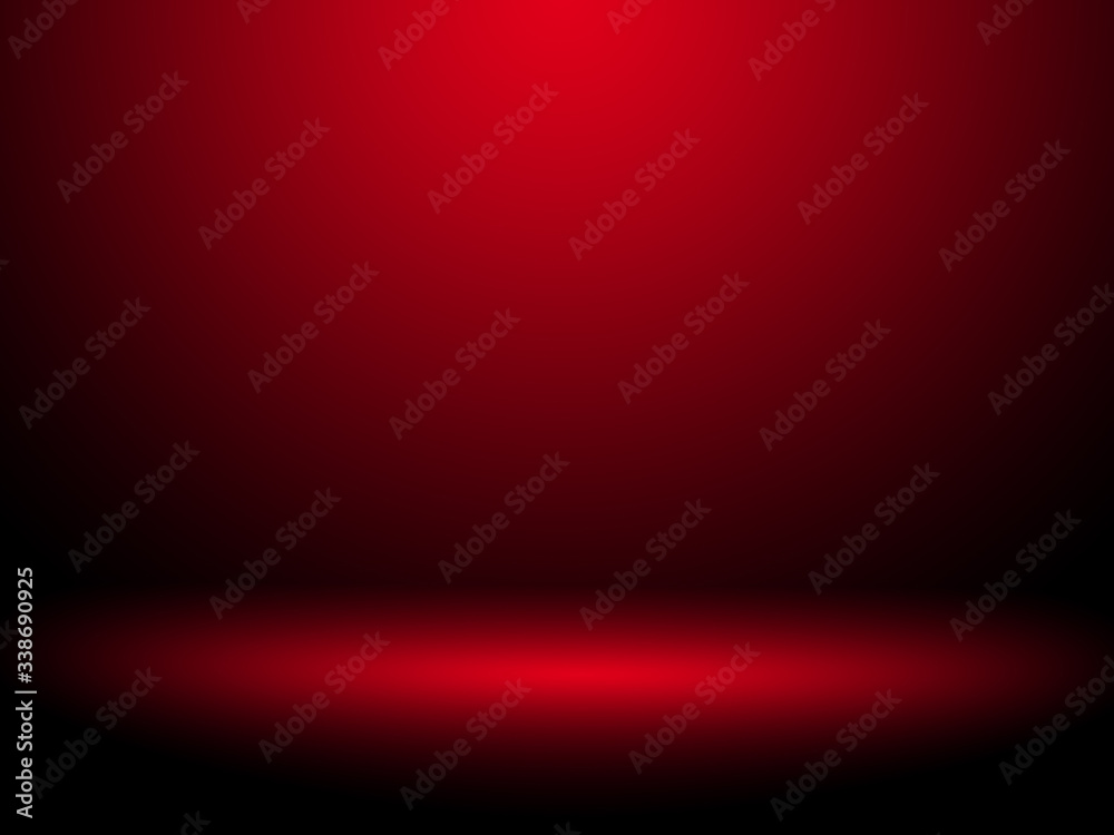 Black and red background. Abstract red background, can be used for valentines or Christmas design layout, studio, web template, room and report with smooth gradient color. Black and red background. Abstract red background, can be used for valentines or Christmas design layout, studio, web template, room and report with smooth gradient color.