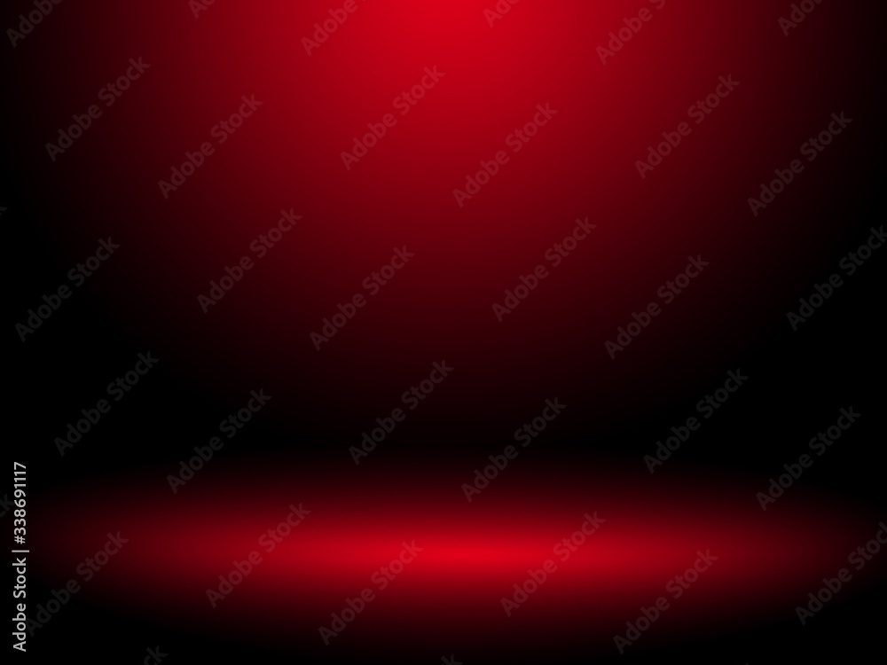 Black and red background. Abstract red background, can be used for valentines or Christmas design layout, studio, web template, room and report with smooth gradient color. Black and red background. Abstract red background, can be used for valentines or Christmas design layout, studio, web template, room and report with smooth gradient color.