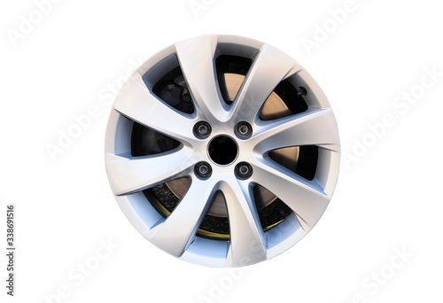 Alloy car disk without tire