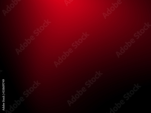 Black and red background. Abstract red background, can be used for valentines or Christmas design layout, studio, web template, room and report with smooth gradient color.