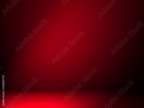 Black and red background. Abstract red background, can be used for valentines or Christmas design layout, studio, web template, room and report with smooth gradient color.