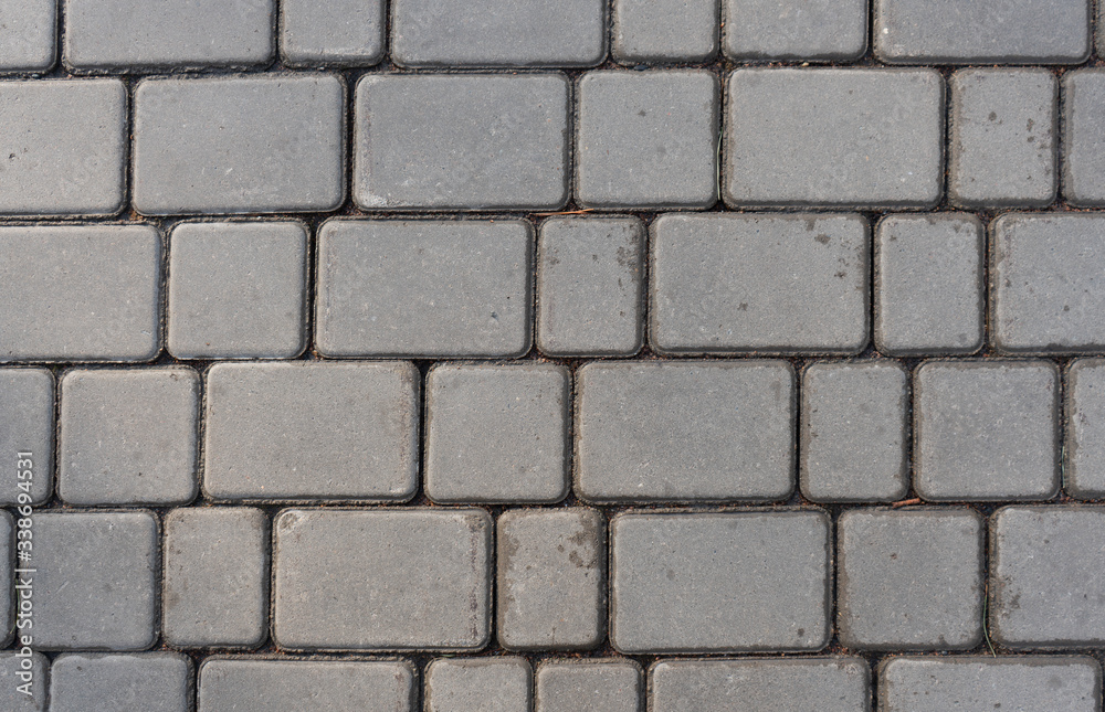 Rectangular paving stones. Texture for the background. Rectangular paving stones. Texture for the background.