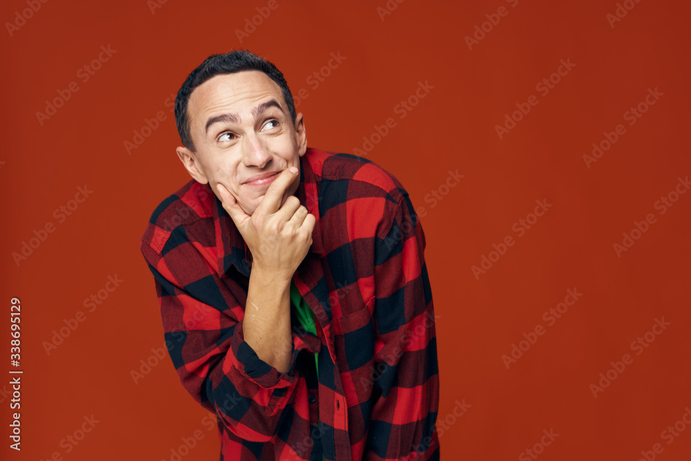 Fototapeta premium portrait of a handsome young man