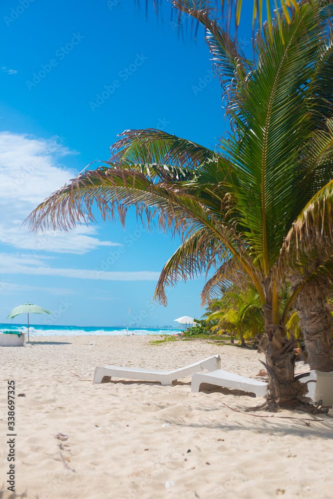 The Ocean View of the beach at Cancun, Mexico. Mexico is a country located in the south of USA. The Ocean View of the beach at Cancun, Mexico. Mexico is a country located in the south of USA.