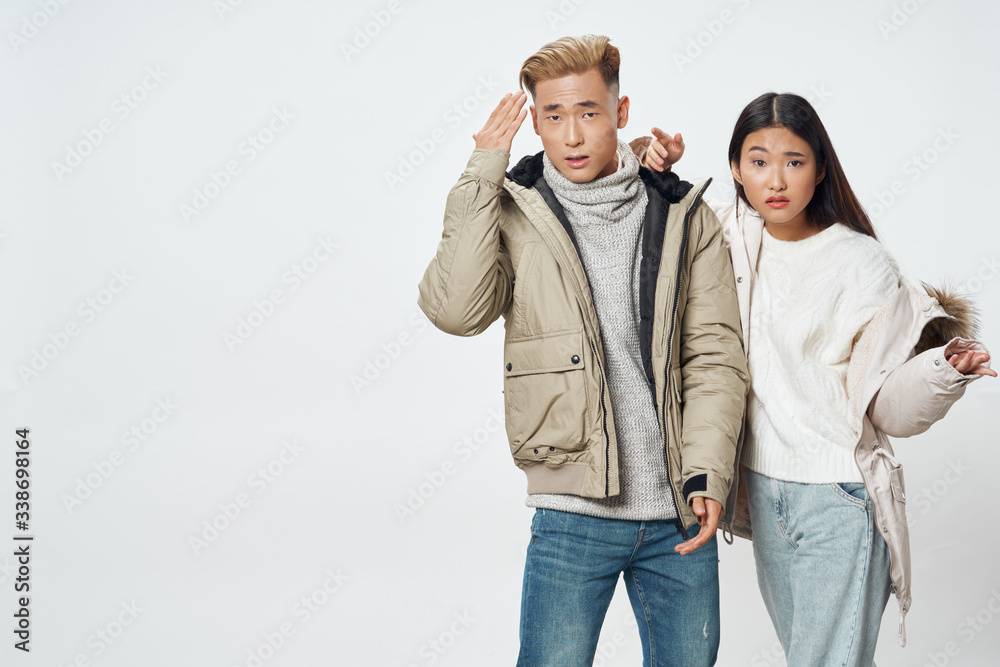 Obraz premium portrait of a young couple
