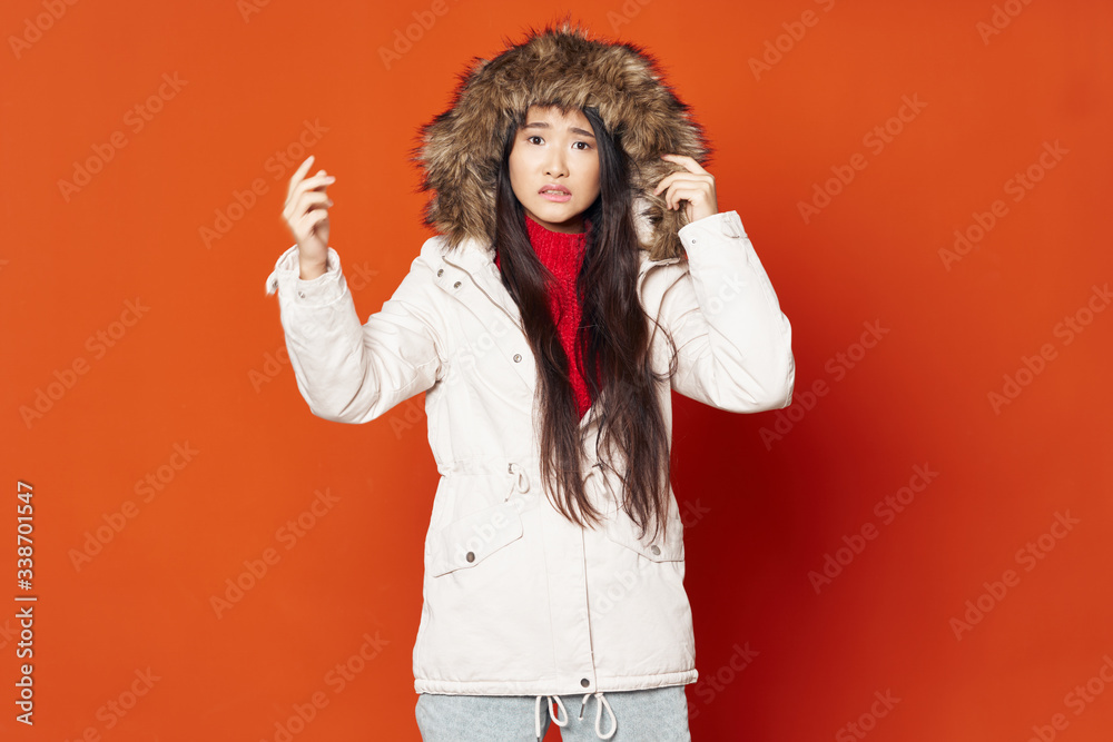 young woman with headphones young woman with headphones