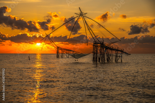 Fishing in Thailand.