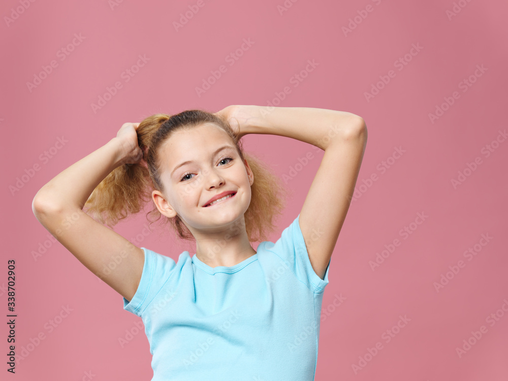 portrait of a young girl portrait of a young girl