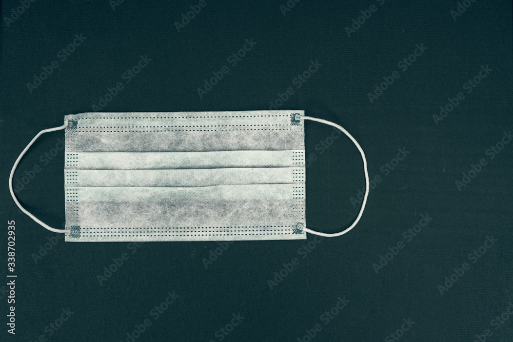Protective medical mask. Personal protective equipment. Coronavirus pandemic. Protective medical mask. Personal protective equipment. Coronavirus pandemic.