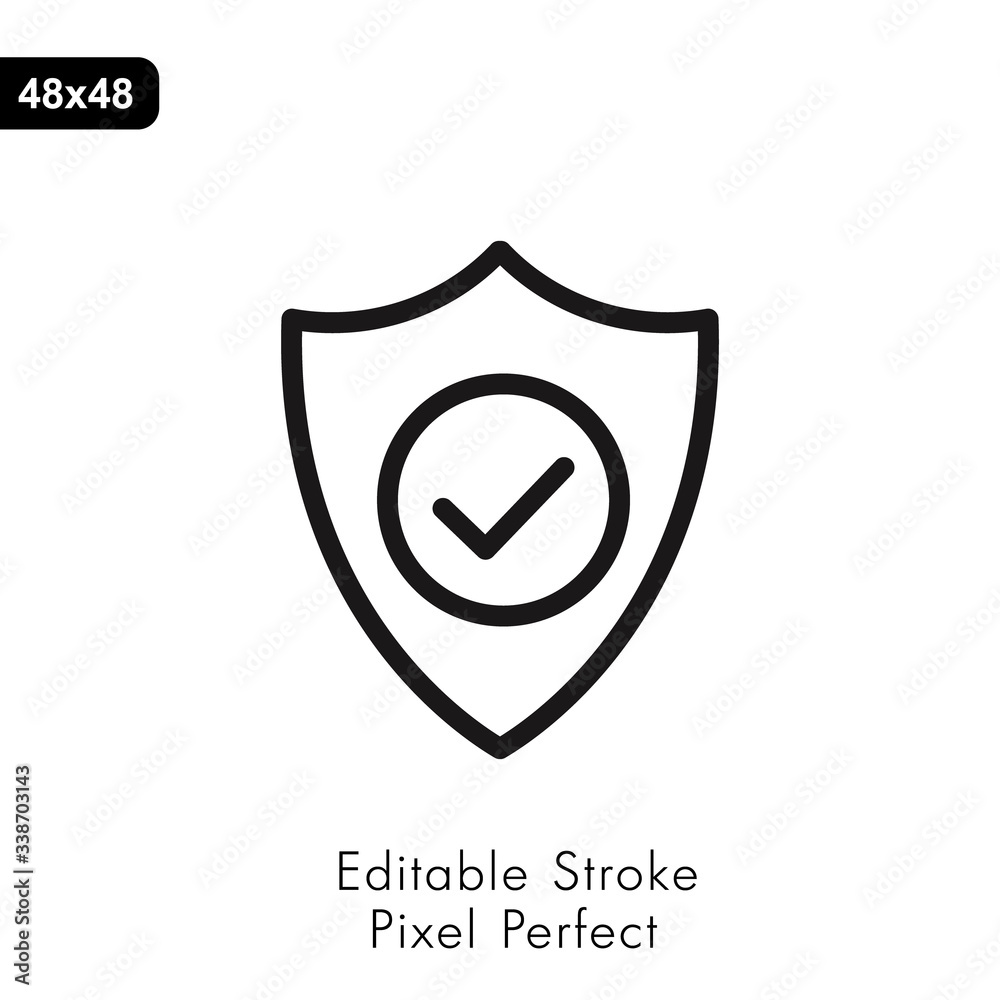 Shield icon. Vector Shield icon. Vector