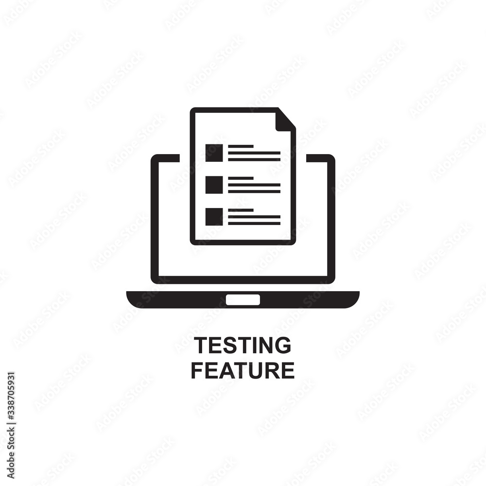 TESTING FEATURE ICON , TESTING FEATURE ICON ,