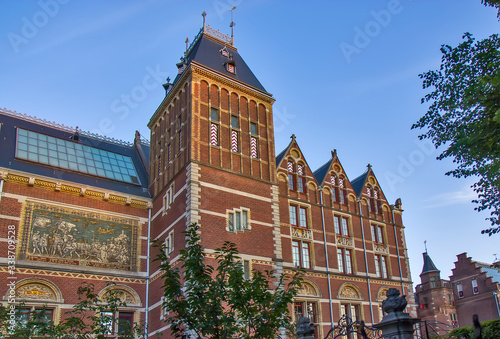 Dutch national museum in Amsterdam.