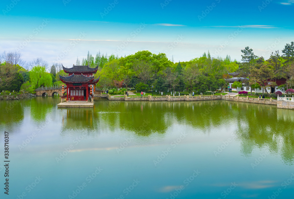 Grand View Garden scenery in Shanghai, China Grand View Garden scenery in Shanghai, China