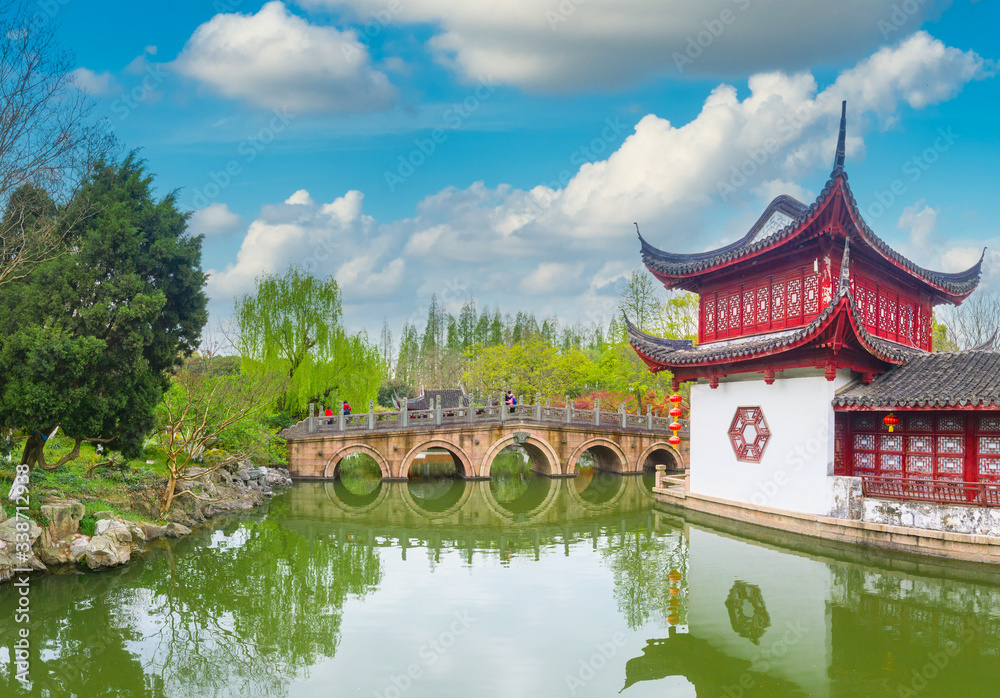 Grand View Garden scenery in Shanghai, China Grand View Garden scenery in Shanghai, China