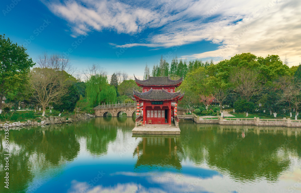 Grand View Garden scenery in Shanghai, China Grand View Garden scenery in Shanghai, China
