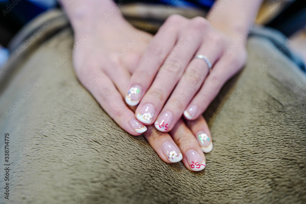 Naklejka premium ネイル / nail
