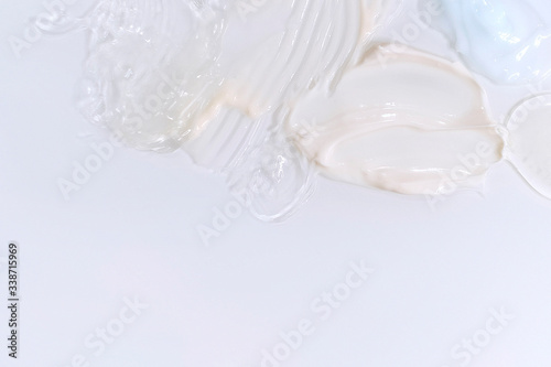 it is white cream texture for pattern and background.