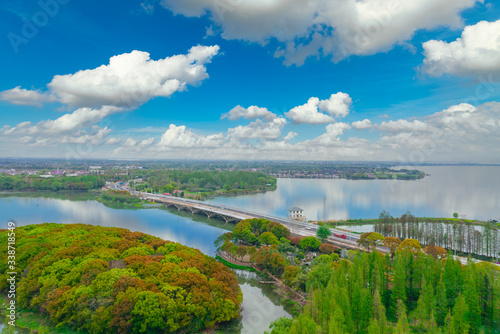 Scenery of Grand View Garden in Shanghai, China