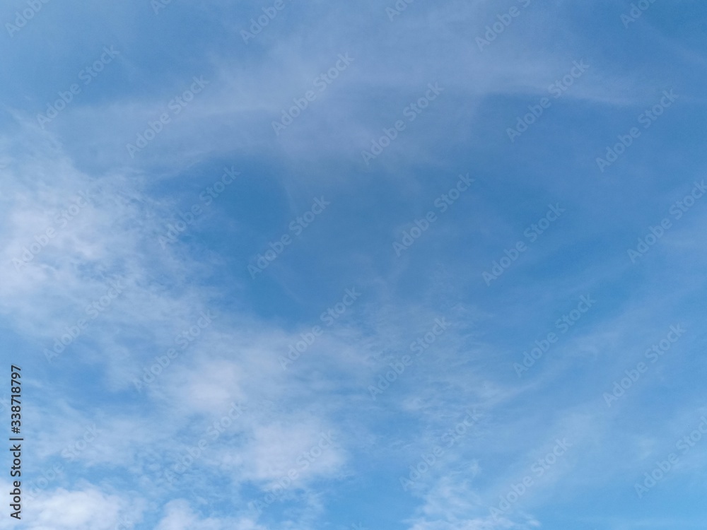 Blue sky background with white clouds Blue sky background with white clouds
